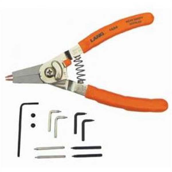 A & E Hand Tools Medium Quick Switch Pliers W/Tip Kit 1434